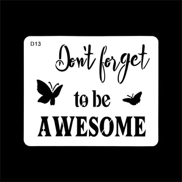 Crafteria Stencil D013