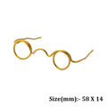 Crafteria 58 X 14 Gold Frame Chasma