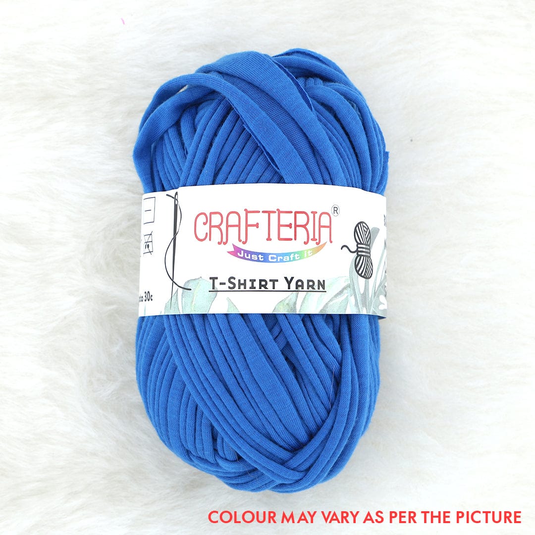 Crafteria Peacock Blue T-SHIRT YARN