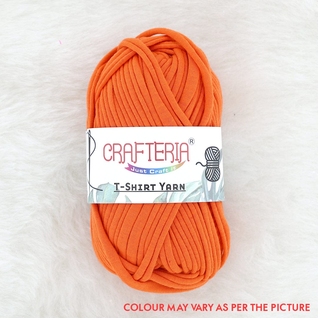 Crafteria Orange T-SHIRT YARN