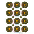 Crafteria Mahendi Daisy Flowers UV DTF Sticker