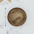 Crafteria 5 Wooden Candle Round Bowl