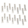 Crafteria 2.5Cm Natural Wooden Clip