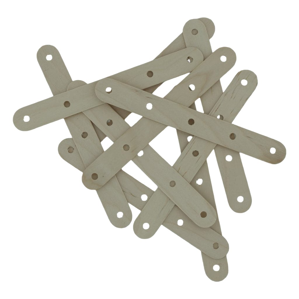 Crafteria Big Wooden 5 Hole Wick Holder
