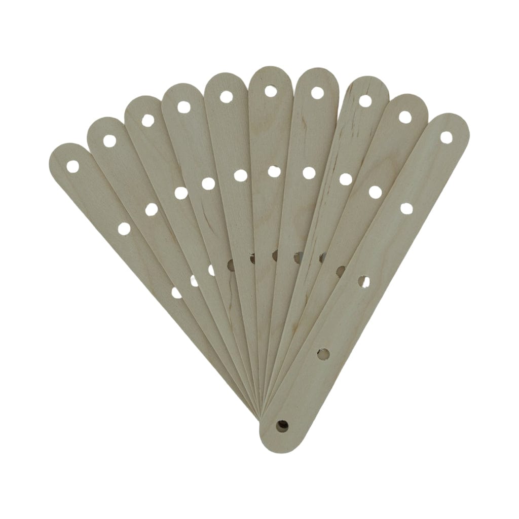 Crafteria Big Wooden 5 Hole Wick Holder