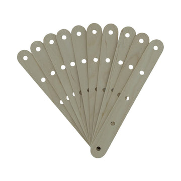 Crafteria Big Wooden 5 Hole Wick Holder
