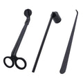 Crafteria Candle Black 3-in-1 Candle Accessory Set – Trimmer, Dipper & Snuffer