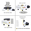 Crafteria Candle Portable Compact Electric Stove