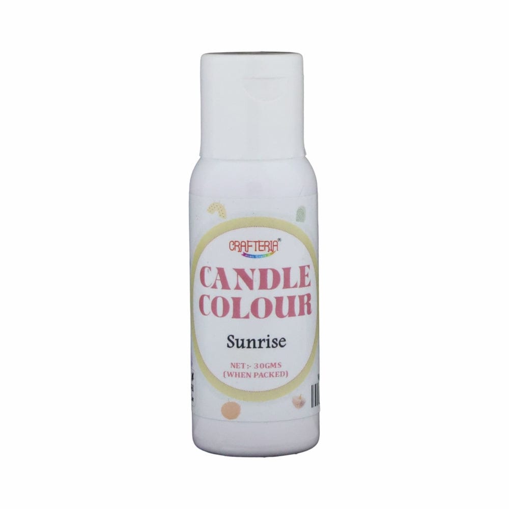 Crafteria Sunrise Candle Colour