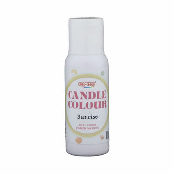 Crafteria Sunrise Candle Colour