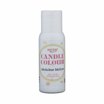 Crafteria Motichur Mellow Candle Colour