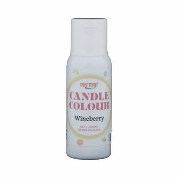 Crafteria Wineberry Candle Colour