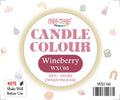 Crafteria Wineberry Candle Colour