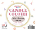 Crafteria Baby blossom Candle Colour