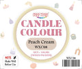 Crafteria Peach Cream Candle Colour