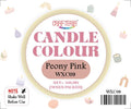 Crafteria Peony Pink Candle Colour