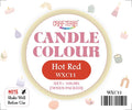 Crafteria Hot Red Candle Colour