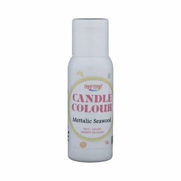Crafteria Mettalic Seawood Candle Colour