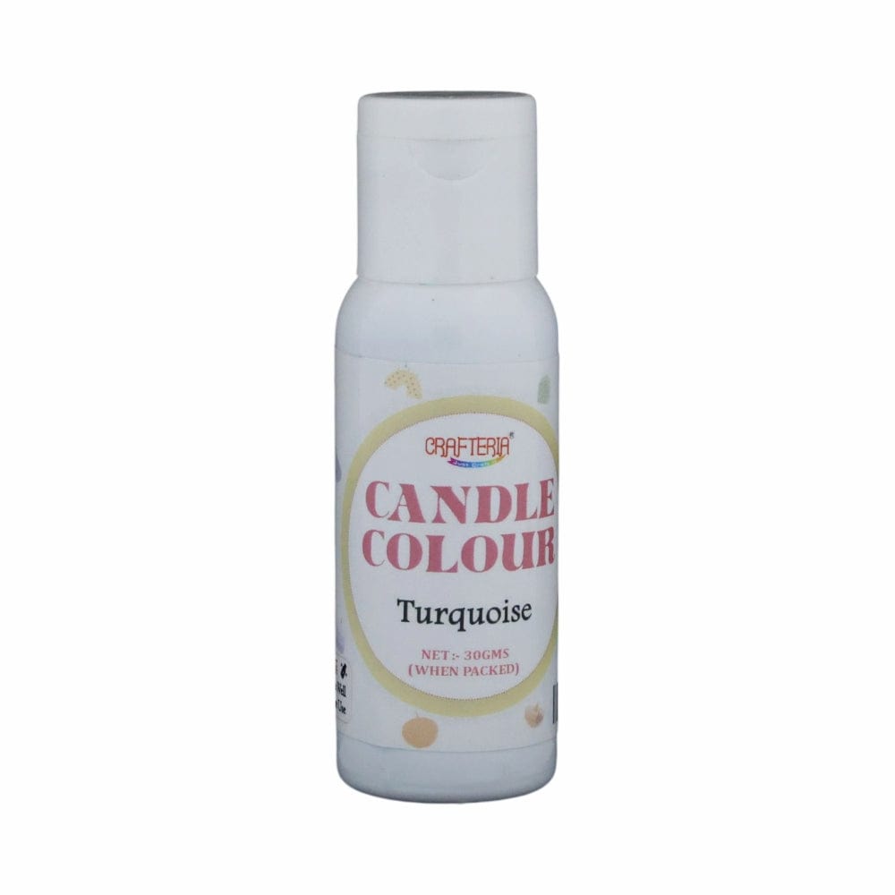 Crafteria Turquoise Candle Colour