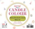 Crafteria Monochromotic Green Candle Colour