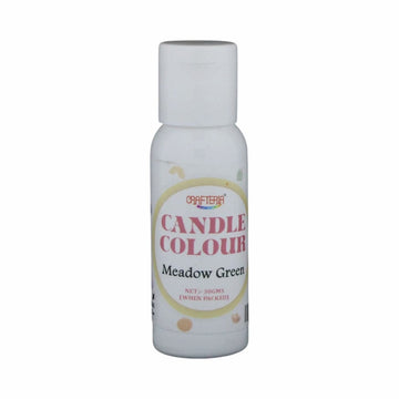 Crafteria Meadow Green Candle Colour