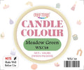 Crafteria Meadow Green Candle Colour