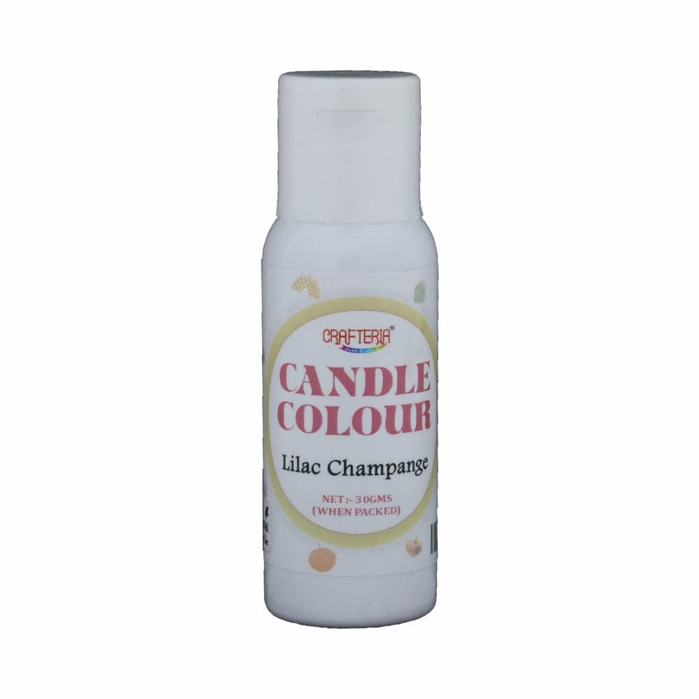 Crafteria Lilac Champange Candle Colour