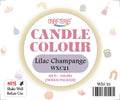 Crafteria Lilac Champange Candle Colour