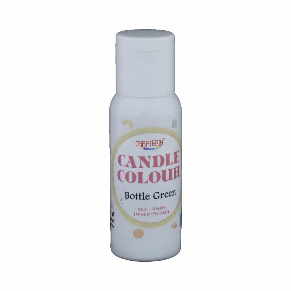 Crafteria Bottle Green Candle Colour