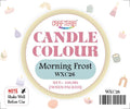 Crafteria Morning Frost Candle Colour