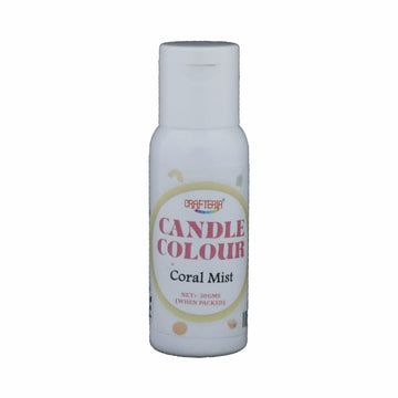 Crafteria Coral Mist Candle Colour