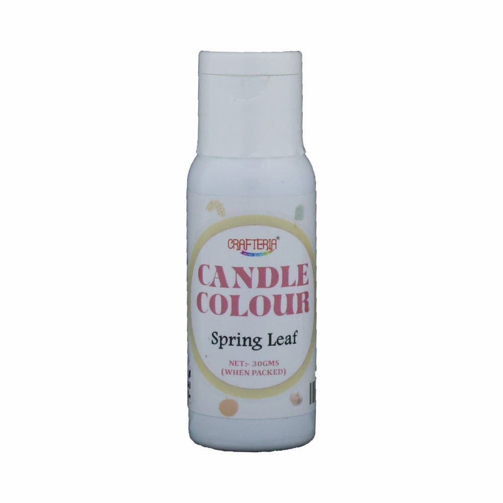 Crafteria Spring Leaf Candle Colour