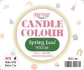 Crafteria Spring Leaf Candle Colour
