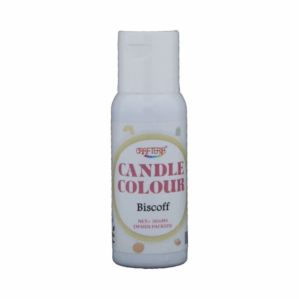Crafteria Biscoff Candle Colour
